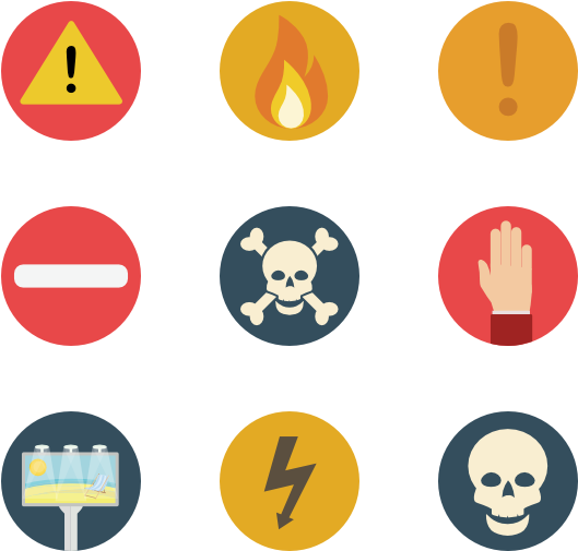 Alerts 21 Icons - Danger Icon (600x564)
