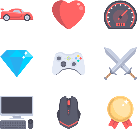 Gaming 50 Icons - Car Shirt For Men Woman And Youth (600x564)