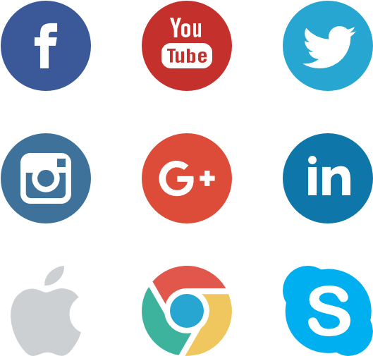 Logotypes 39 Icons - Social Networks Logos Png (600x564)