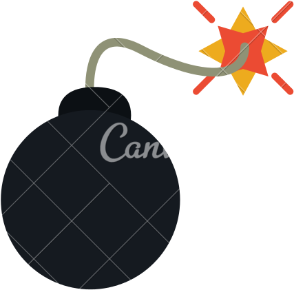 Pin Bomb Clipart Transparent - Bomb (550x550)