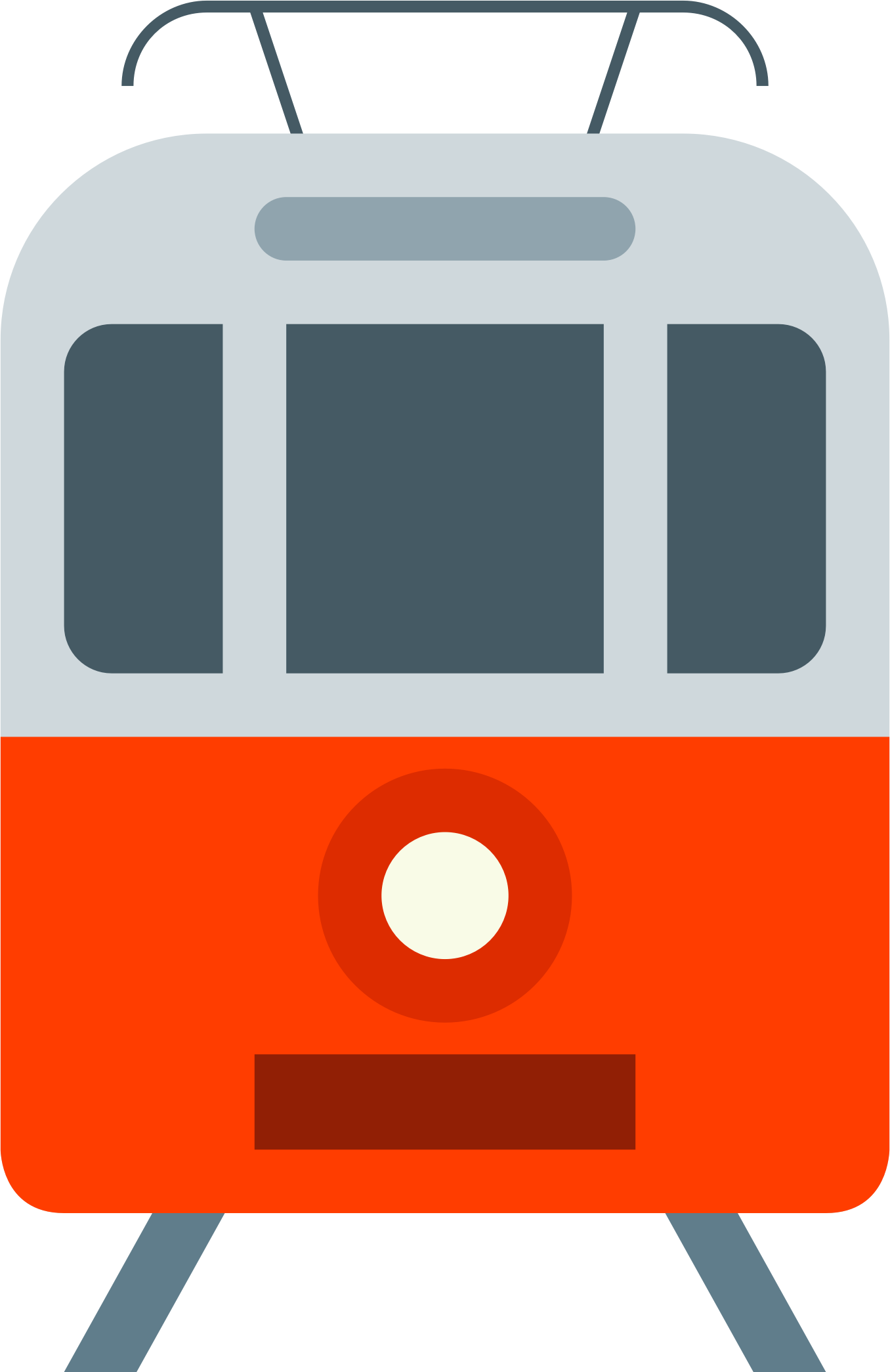 Big Image - Clipart Tram Png (1356x2090)