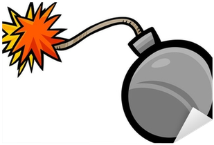 Bomb Clip Art Cartoon Illustration Sticker U2022 Pixers - Bomba Çizimi (400x400)