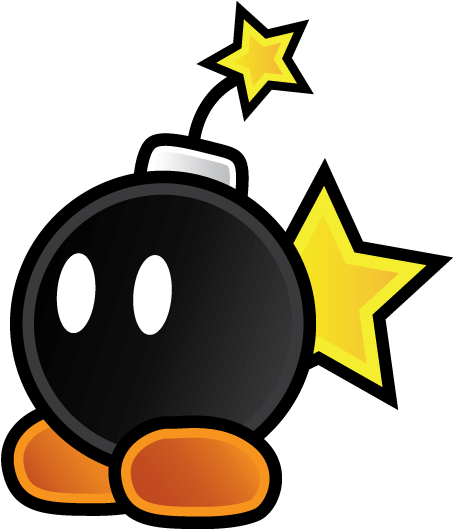 Grenades - Bomb Omb Paper Mario (792x612)