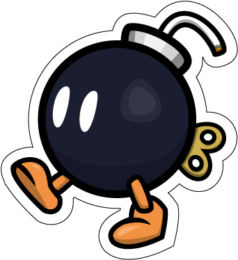 Luxury Bomb Cartoon Omb Sticker By Earcl01 On Deviantart - Bomb Cartoon (360x396)