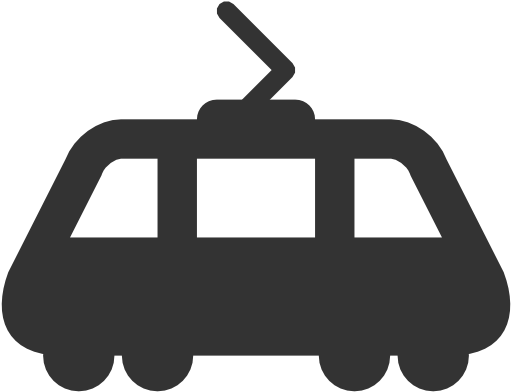 Tram Icon - Icon Tram Png (512x512)