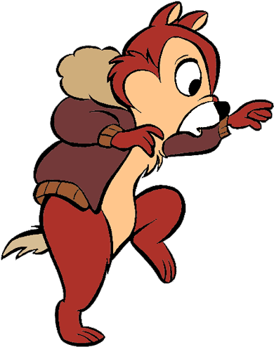 Chip And Dale Rescue Rangers Chip (400x505)