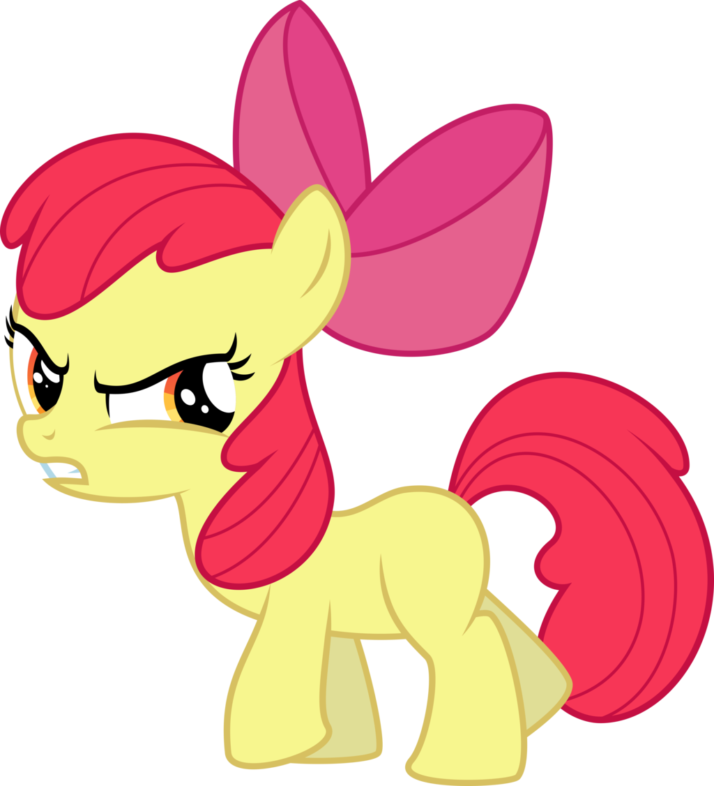 Applebloom Angry Www Imgkid Com The Image Kid Has It - Little Pony Friendship Is Magic (1024x1126)
