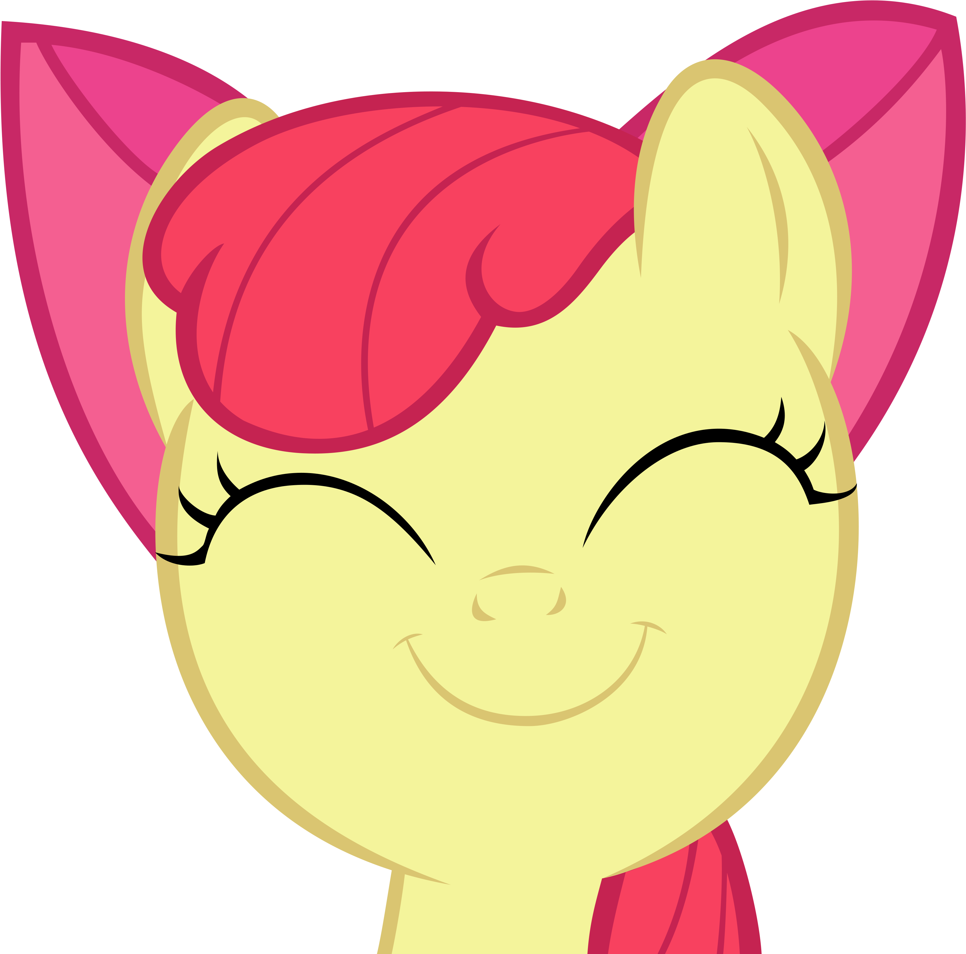 Sakatagintoki117 85 13 Smile Apple Bloom By Techrainbow - Apple Bloom Cute (3555x3555)