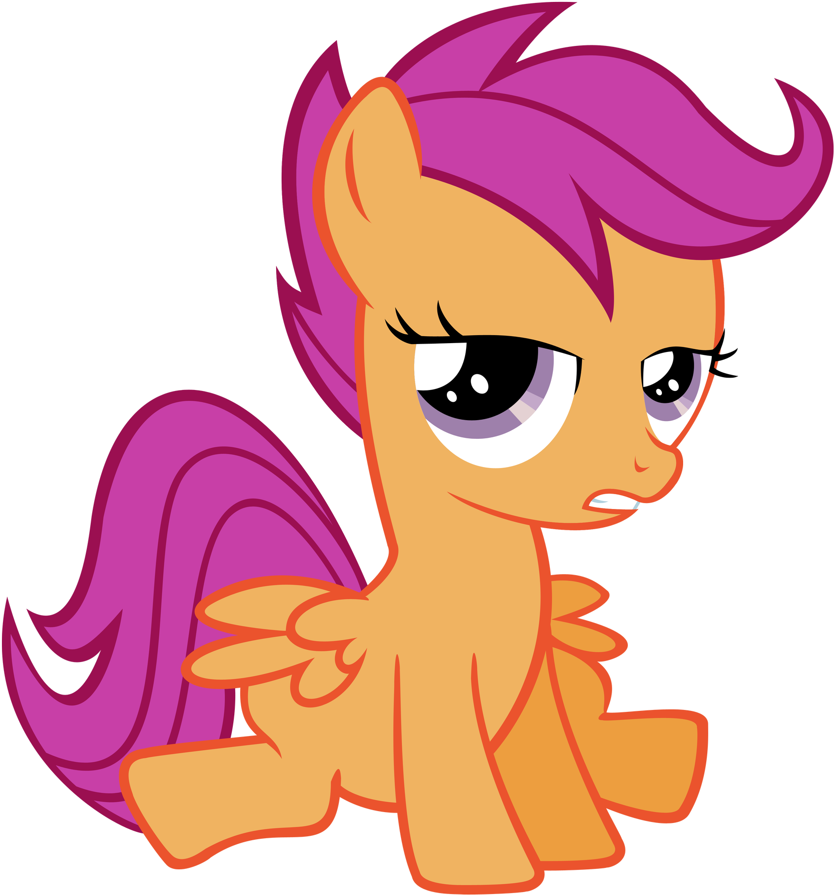 Free Scootaloo Coloring Pages - Cutie Mark Crusaders (1920x1920)