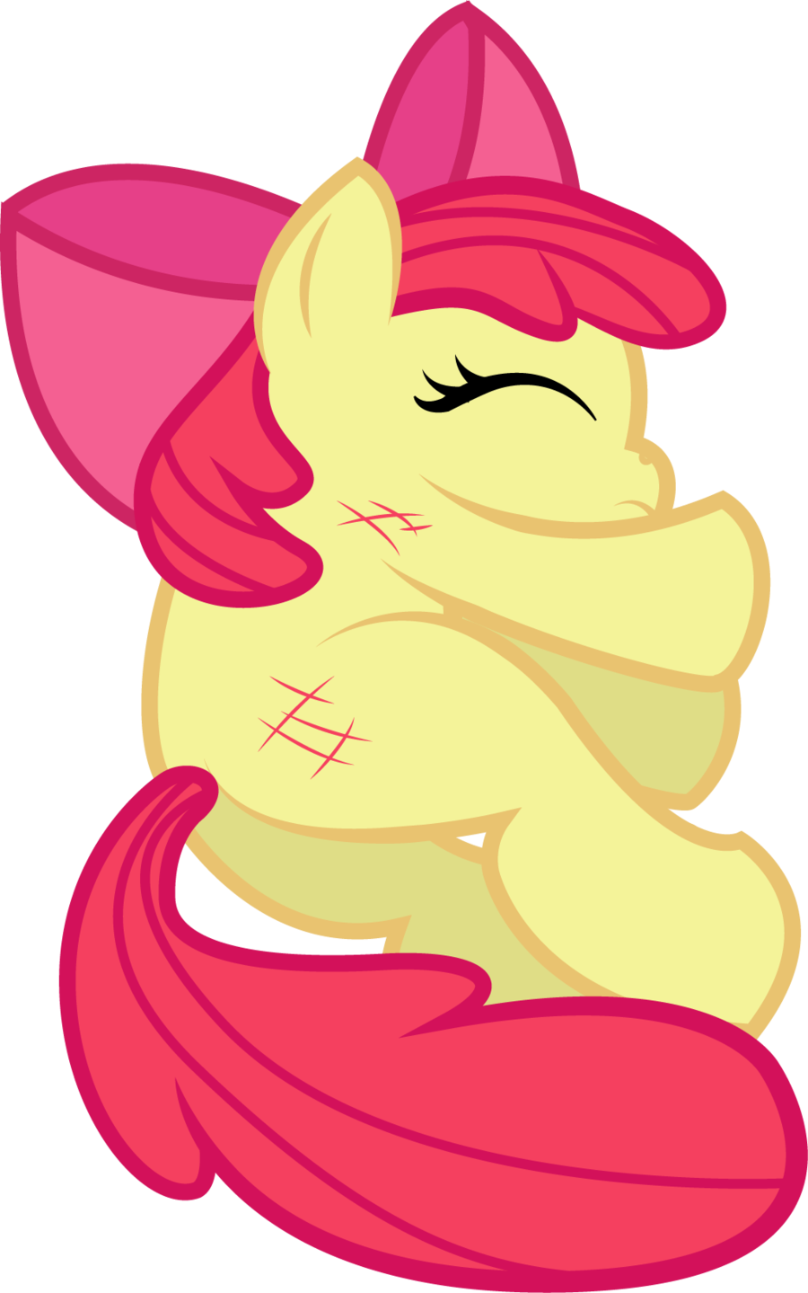 Commission Apple Bloom Side By Emkay Mlp On Deviantart - Cartoon (900x1439)