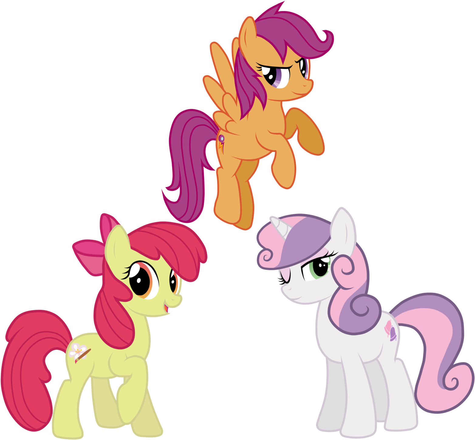 Pony Sweetie Belle Applejack Twilight Sparkle Scootaloo - My Little Pony Scootaloo Grown Up (1600x1478)