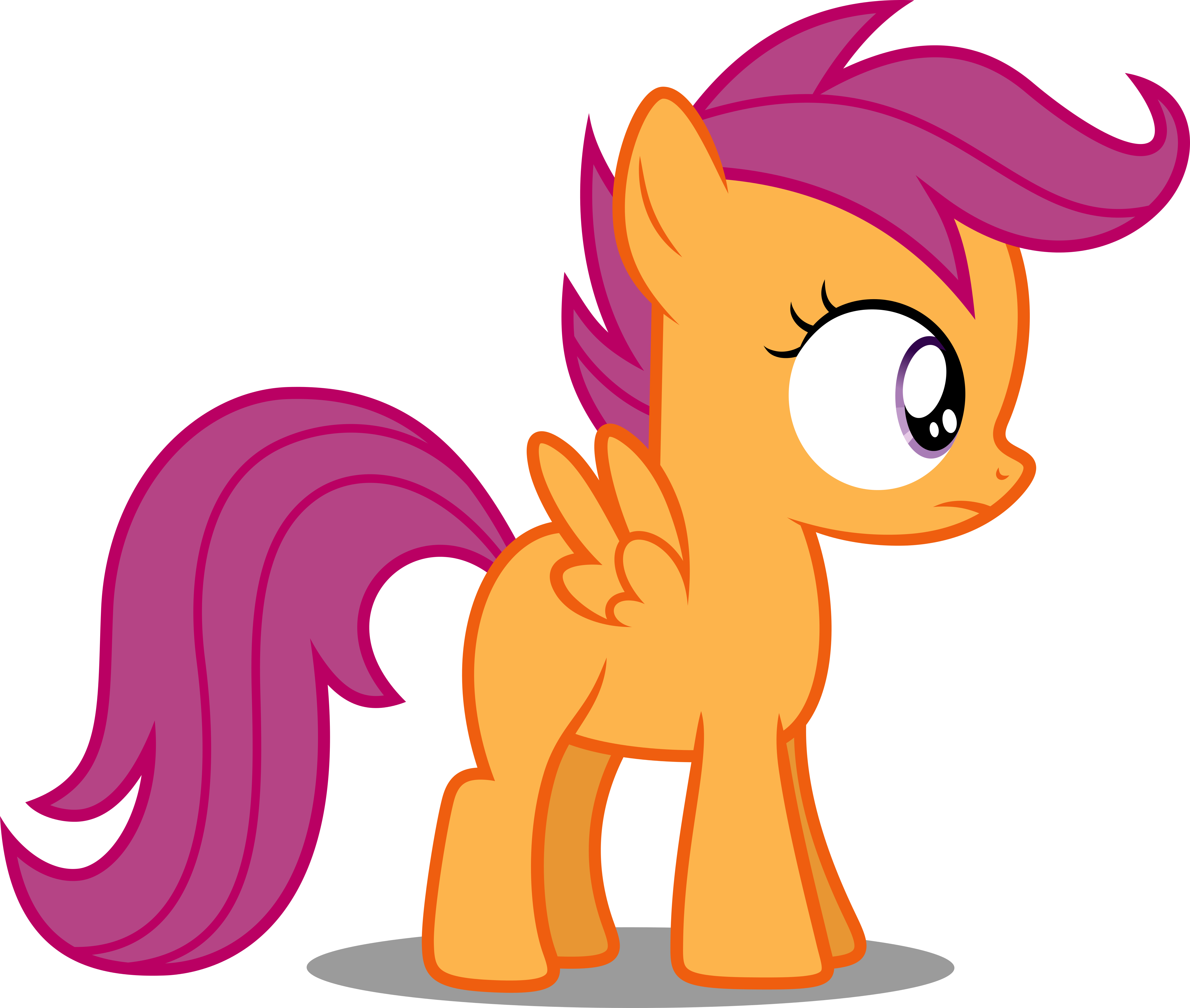 Vector - Scootaloo Vector (5000x4235)