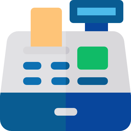Cash Register Free Icon - Restaurant (512x512)