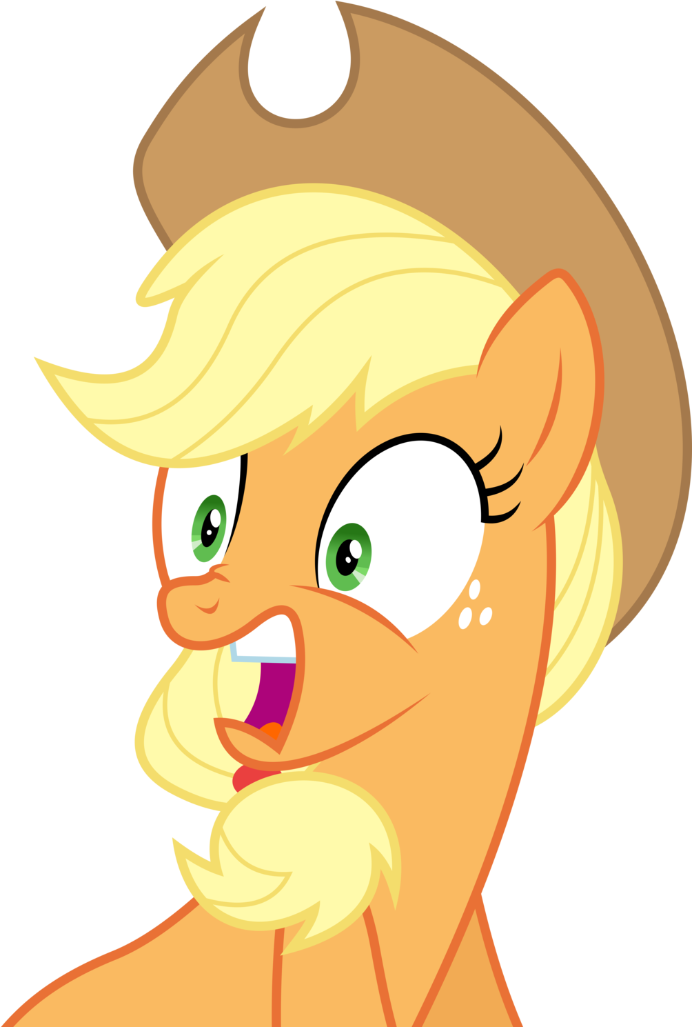 Applejack Crying Vector Download - Applejack (1024x1488)