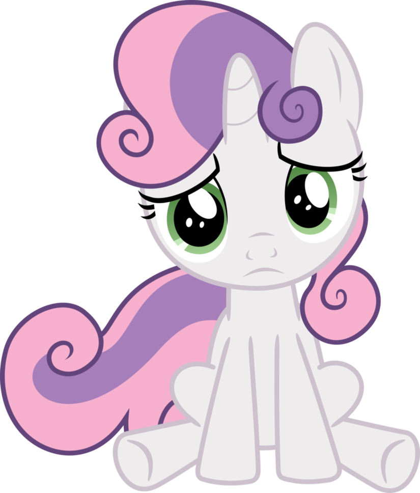 Mlp Sweetie Belle Sad (825x968)