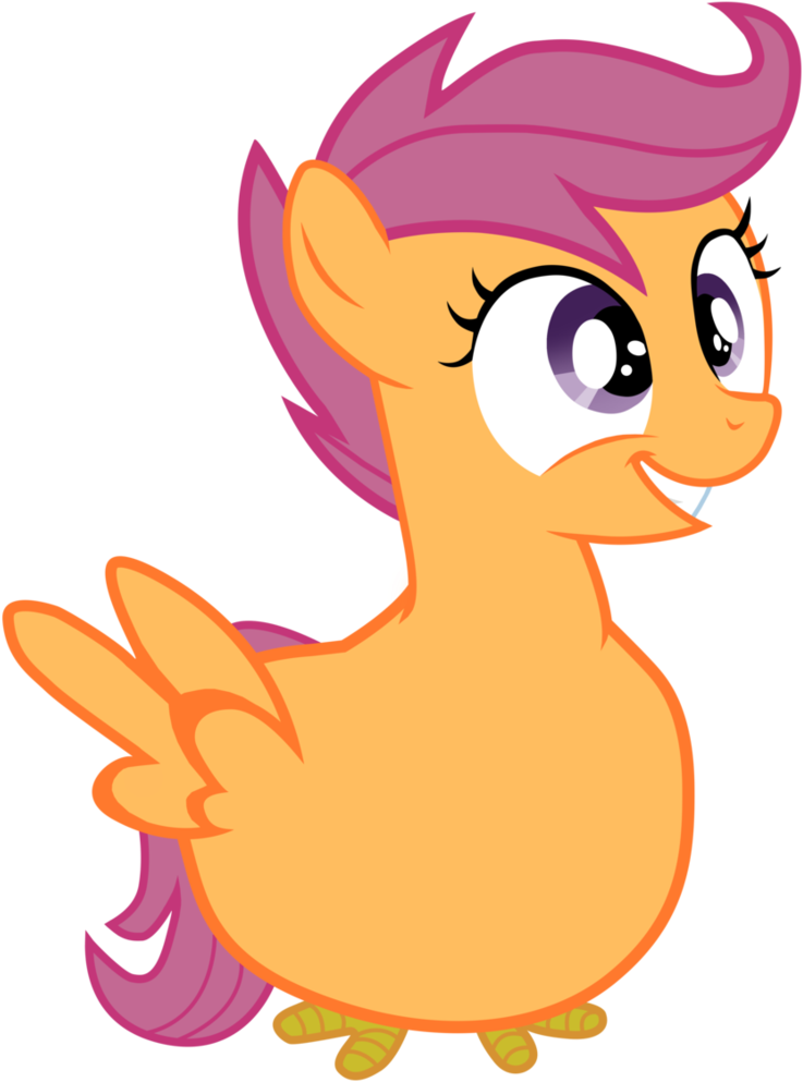 Scootaloo Chicken - Scootaloo My Little Pony Friendship Is Magic Cute Giant (796x1004)
