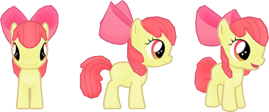 My Little Pony Princess Apple Bloom - Gameloft Apple Bloom (1126x469)