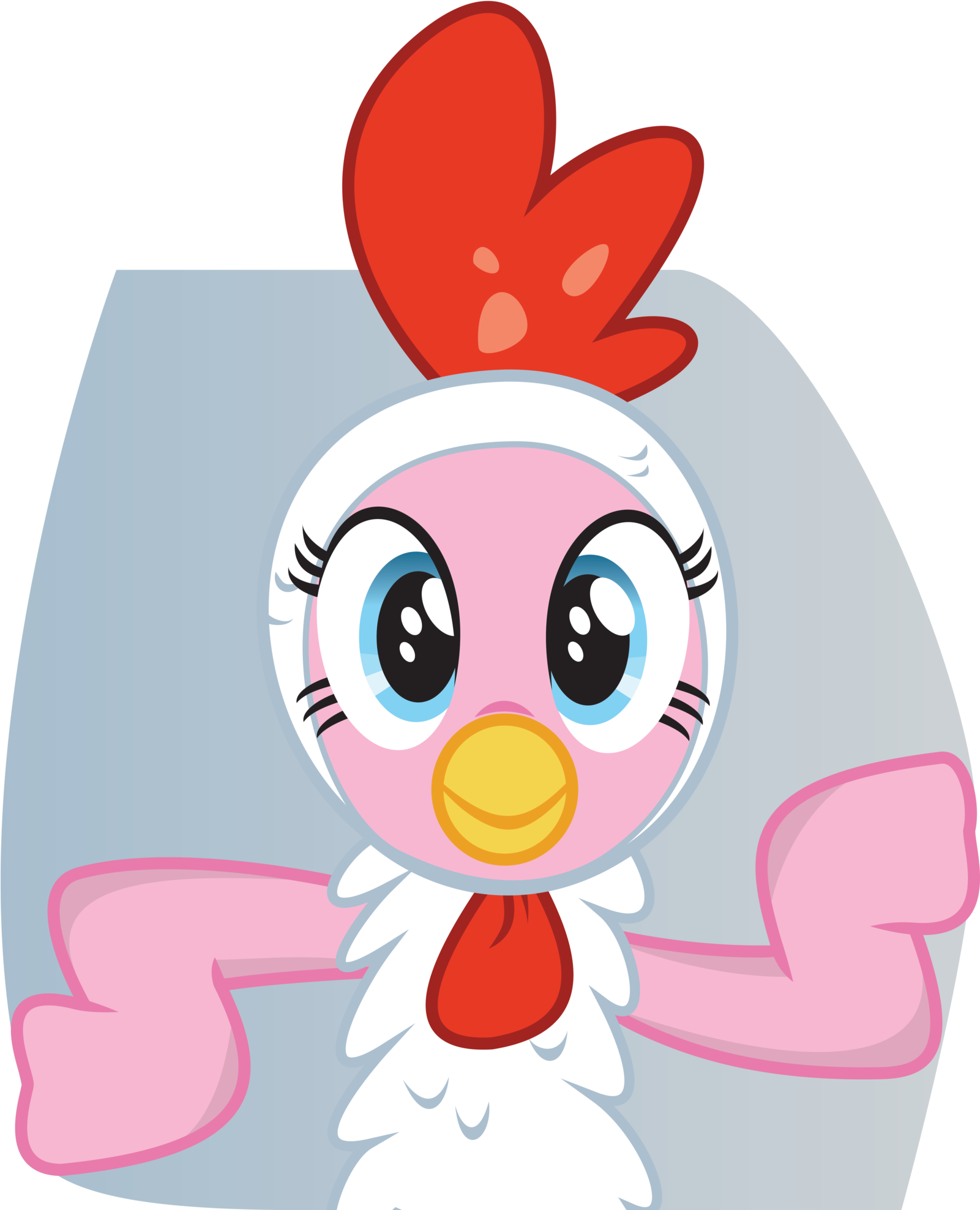 Pinkie Pie Scootaloo Chicken Chicken And Mushroom Pie - Cartoon (1600x1984)