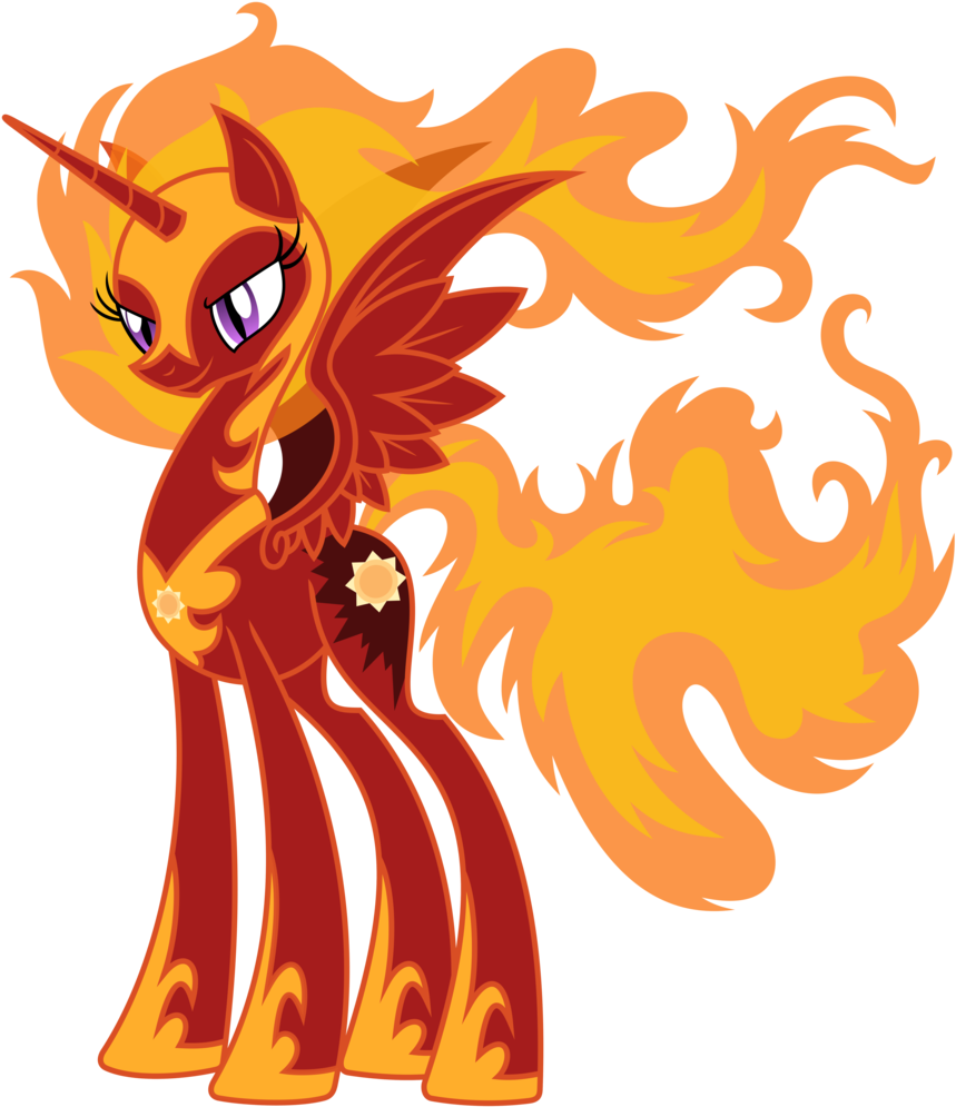 My Little Pony Celestia Evil (900x1032)