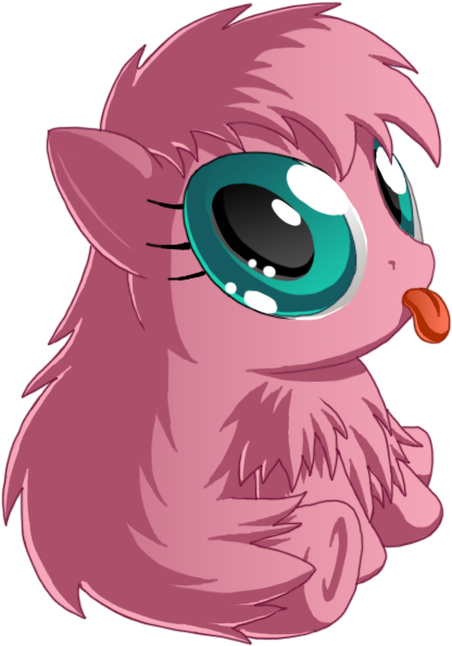 Pony Pink Face Nose Mammal Cartoon Vertebrate Fictional - Cartoon (484x678)