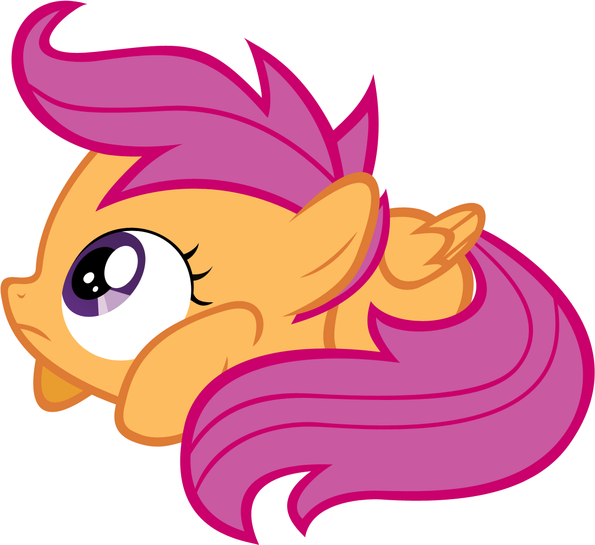 Scootaloo By Shho13 - Scared Scootaloo (1600x1265)