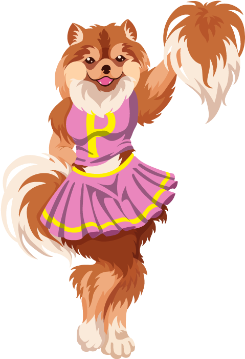 Pom Pomeranian - Pom-pom Pomeranian Mug (487x700)