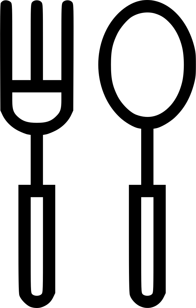 Png File - Free Fork Spoon Icon (626x980)