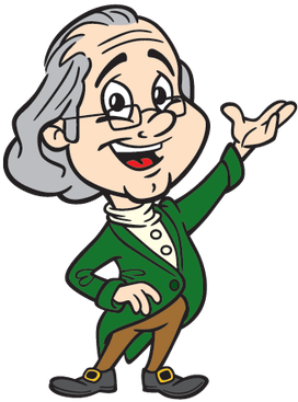 Ben Franklin Cartoons - Beer (308x399)
