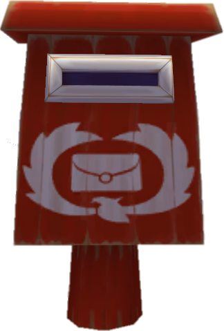 The Legend Of Zelda - Wind Waker Post Box (324x479)