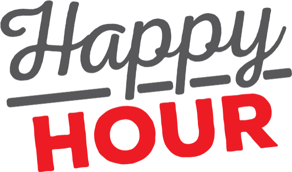 Eighty3 Food Drink Happy Hour Happy Hour Logan Circle - Happy Hour Em Png (600x363)