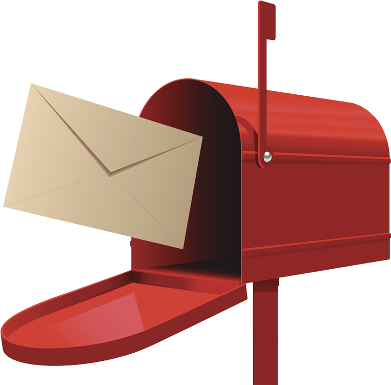 Post Box Letter Illustration - Mailbox Images Clip Art (900x800)