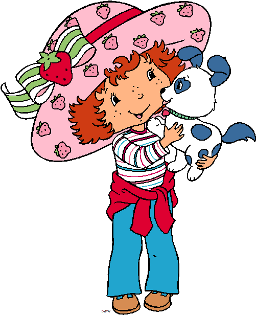 Original My Little Pony Characters Names Download - Strawberry Shortcake Clipart (513x626)