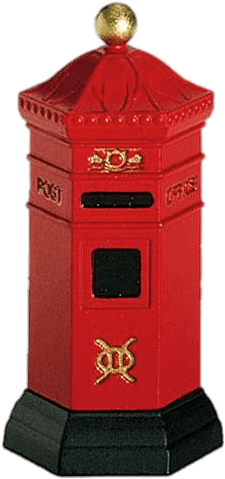 Stickpng003 Load20180523 Transparent Png Sticker - Department 56 English Post Box Dickens Village (272x500)