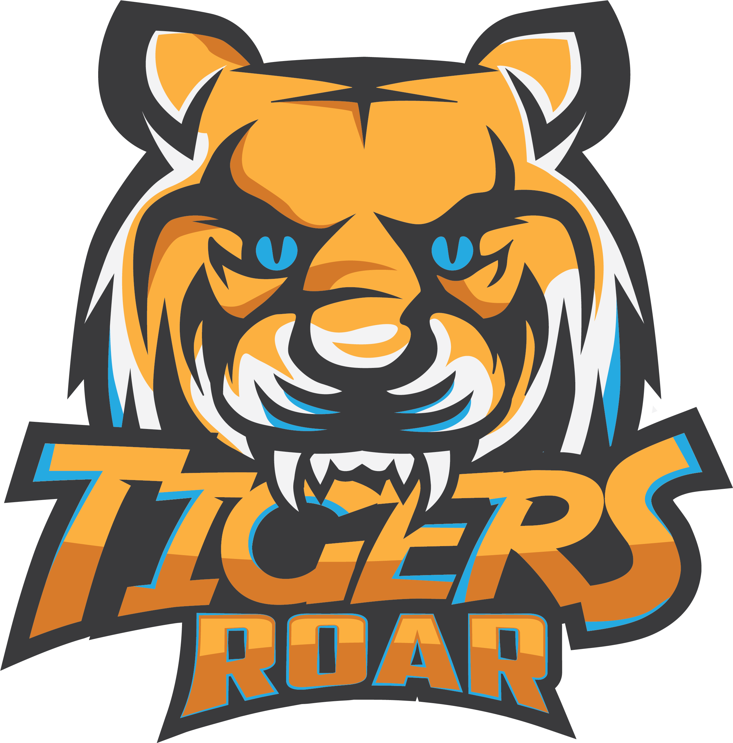 Tiger Roar Logo Clip Art - Roar (2399x2384)