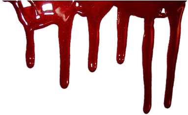 Blood Stained Bricks - Blut Mit Transparentem Hintergrund (400x400)