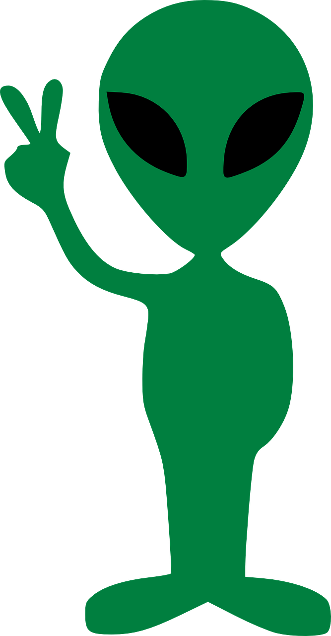 Alien-308429 - Alien Clipart (667x1280)