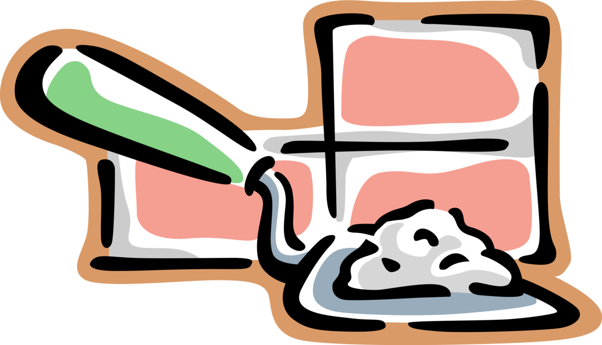 Vector Illustration Of Masonry Brick Wall Construction - Brick (1222x700)