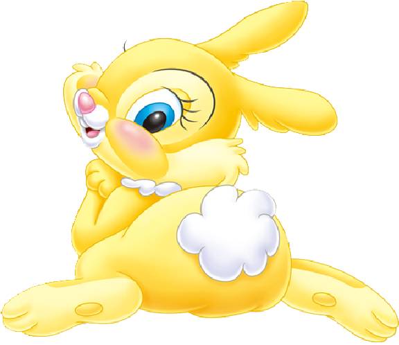 Cute Easter Bunny Cartoon Images - Tu Es Trop Mimi (600x600)
