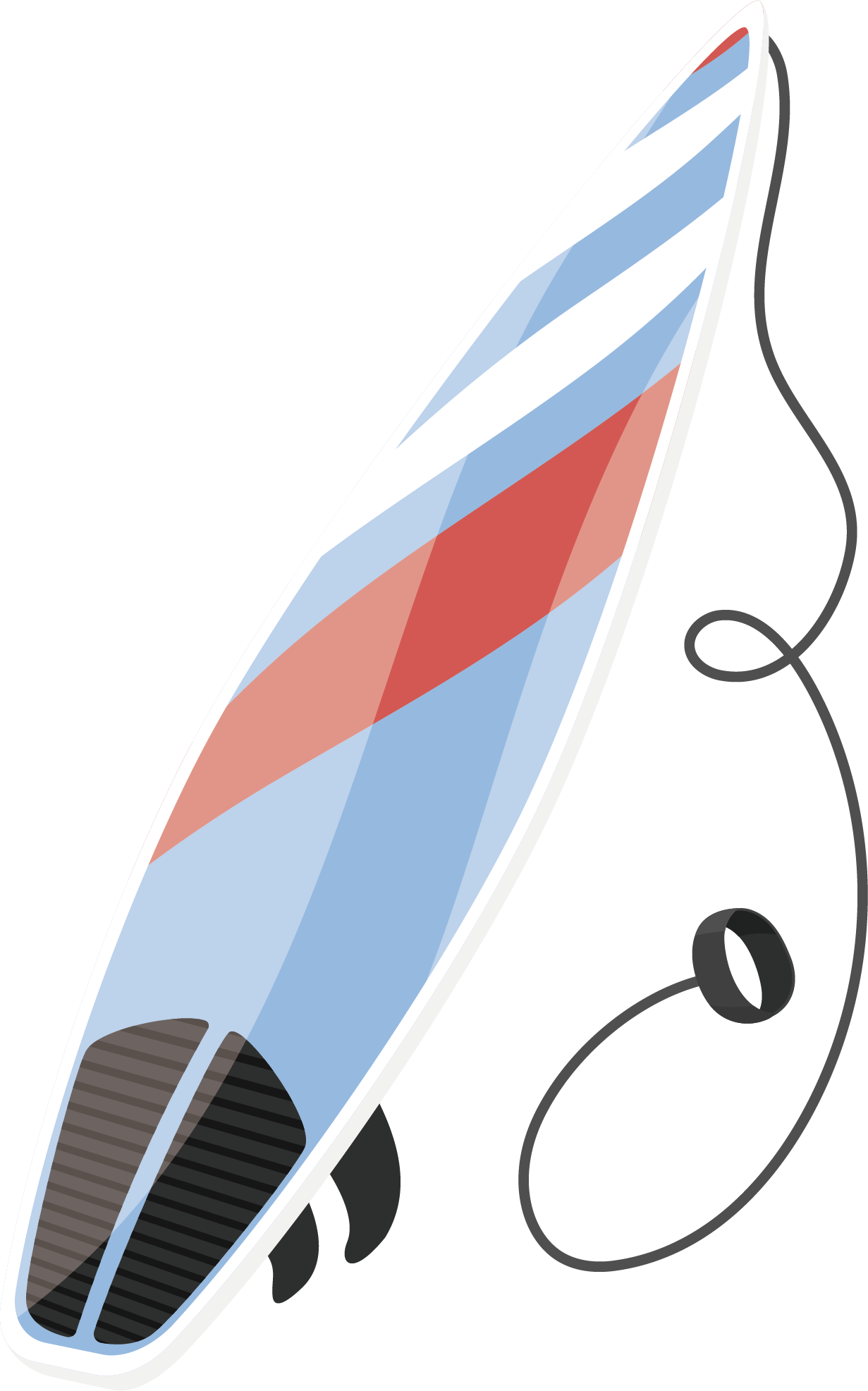 Surfing Surfboard Drawing Cartoon Clip Art - Surfing Surfboard Drawing Cartoon Clip Art (1231x1973)