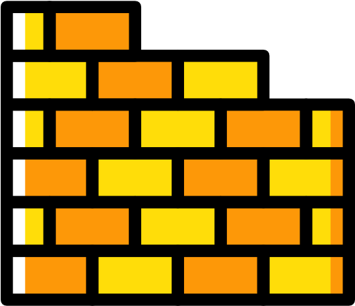 Brick Wall Free Icon - Wall (512x512)