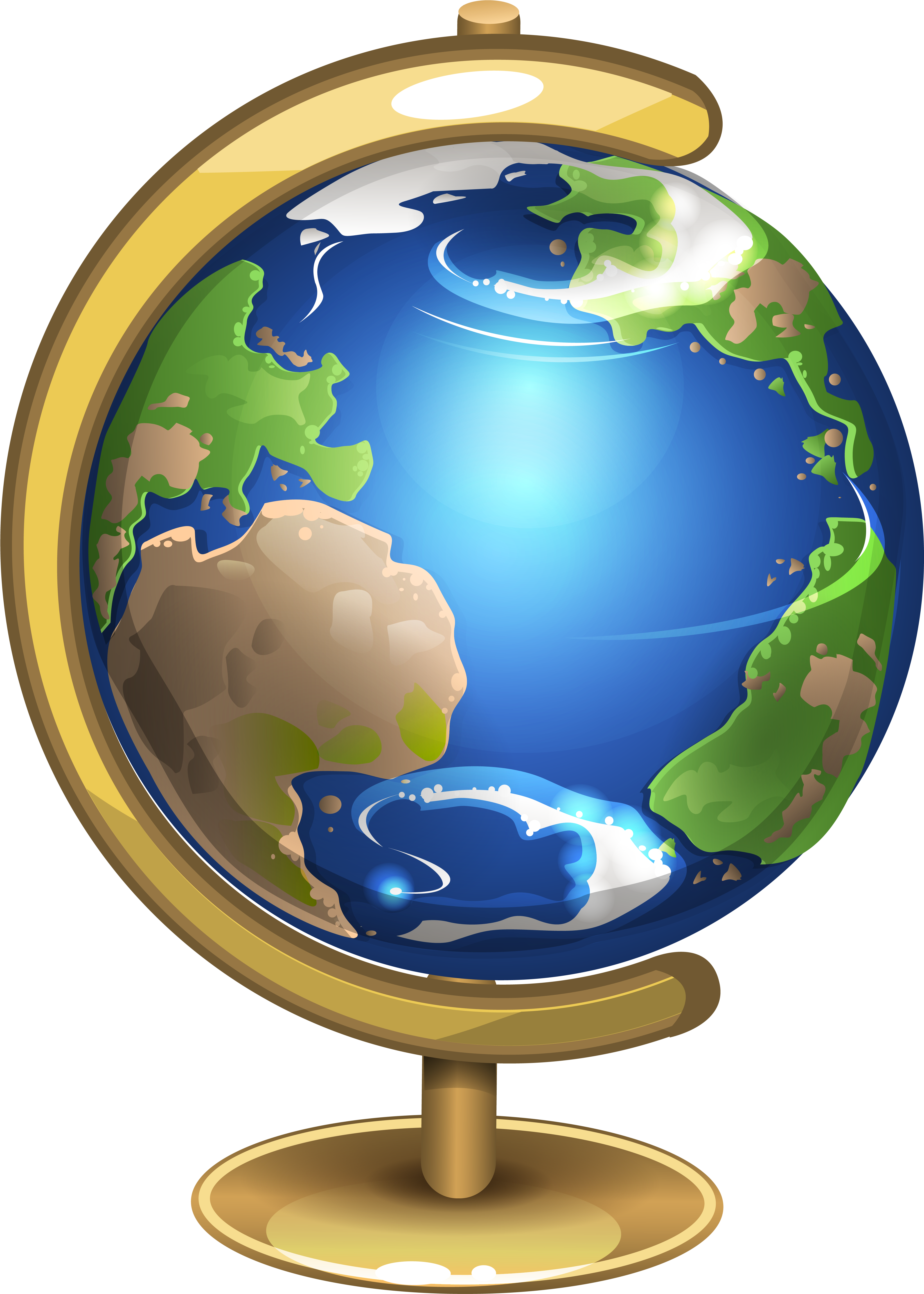 Earth Clipart Png Transparent - Geography Certificate Template (4405x6020)
