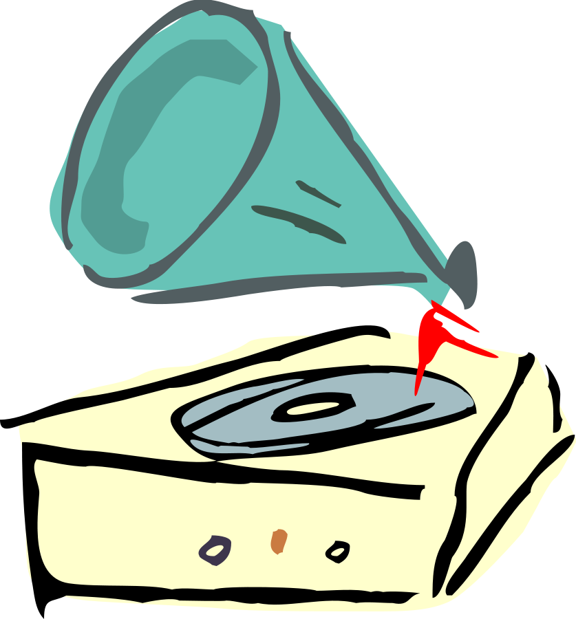 45 Rpm Record Clipart, Vector Clip Art Online, Royalty - Vinyl Record Player Clipart (837x900)
