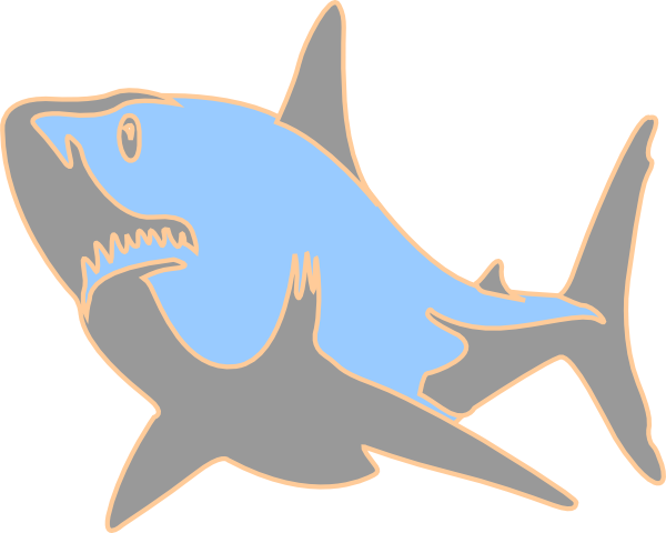 Shark Clipart Png - Clip Art (600x480)
