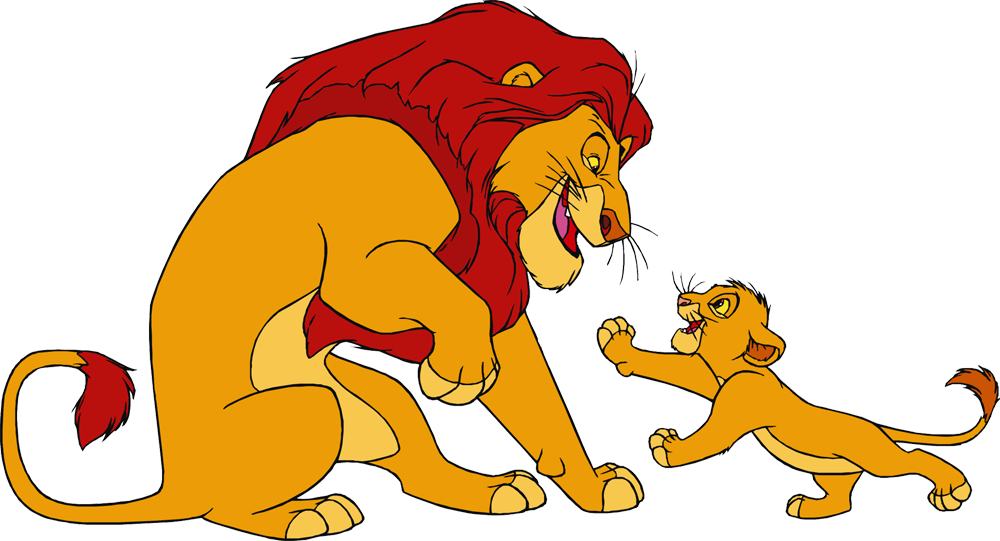 Lion King Png - Color Of A Lion (1000x541)