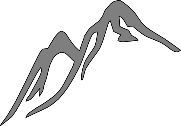 Mountain Clip Art - Prairiesmokejewelry Silver Petroglyph Earrings- Artisan (600x419)