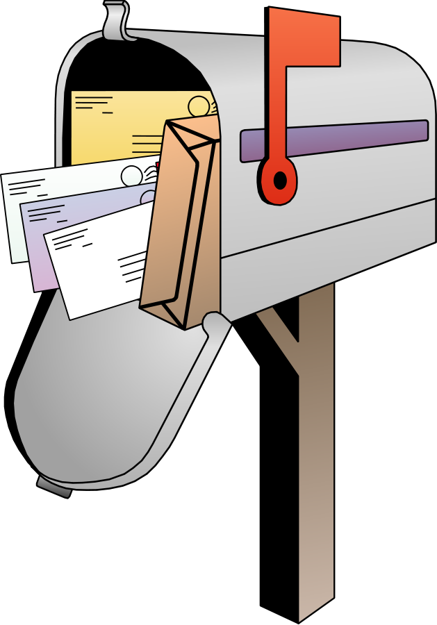 Mail Mail Clipart Free Images - Mailbox Clip Art (629x900)