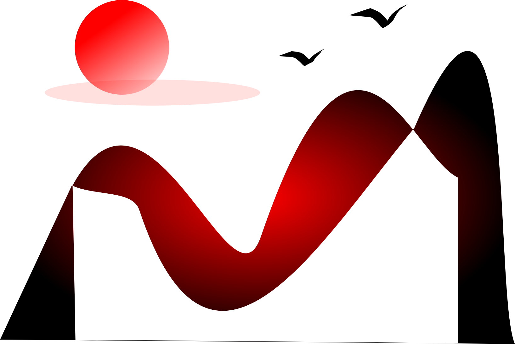 Mountain - Clip Art (1636x1094)