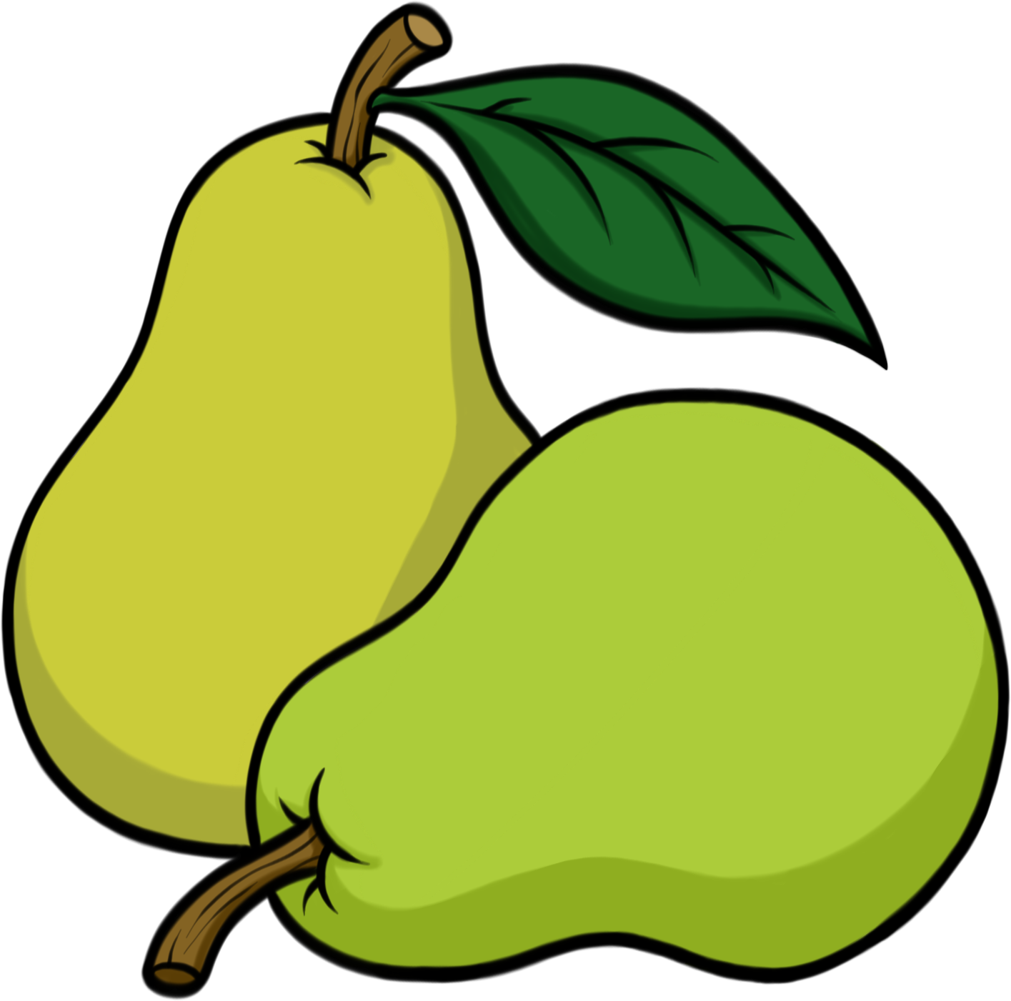 Pears - Pear Draw (1415x1401)