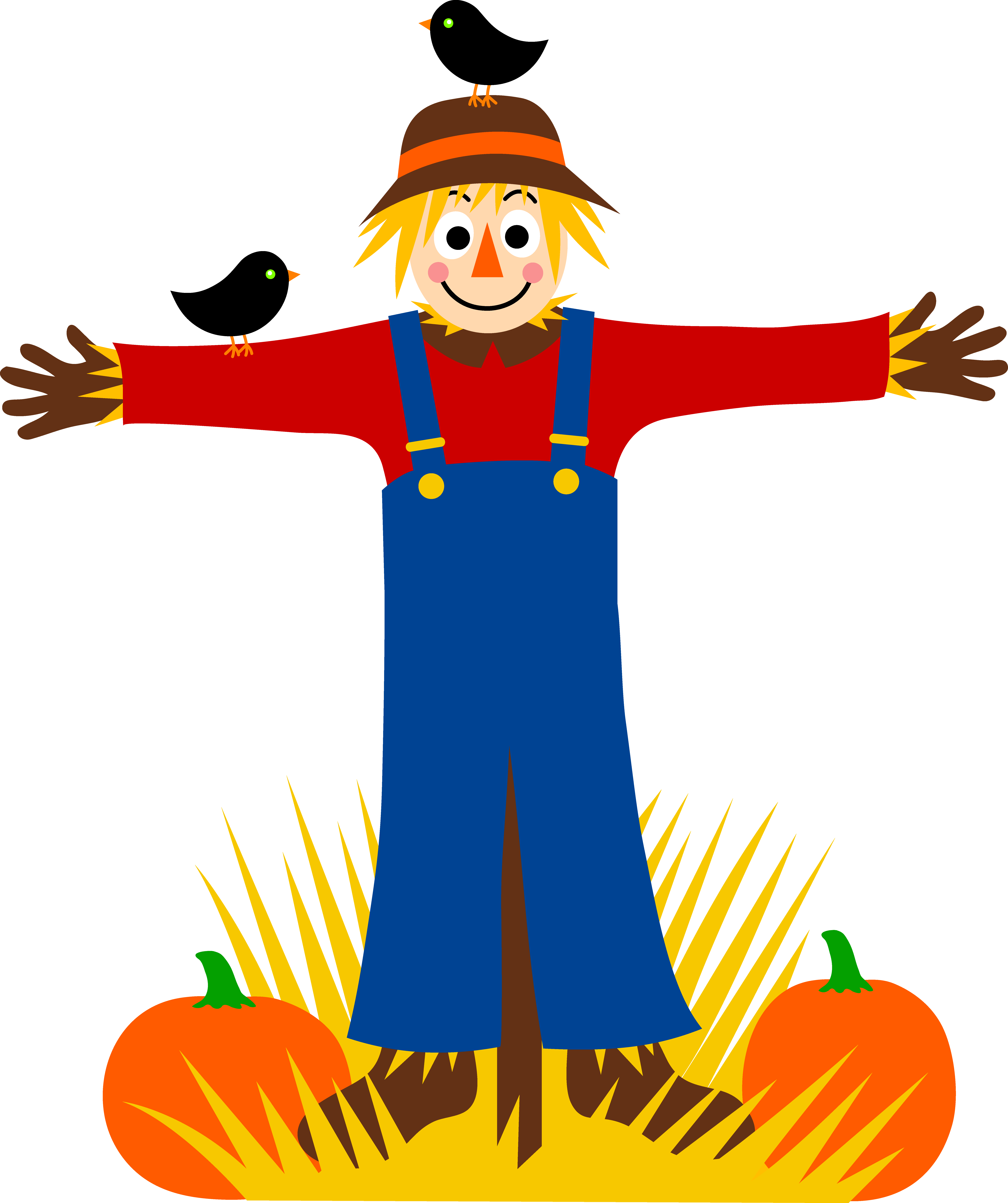 Scarecrow Clip Art - Scarecrow Clip Art (7219x8614)