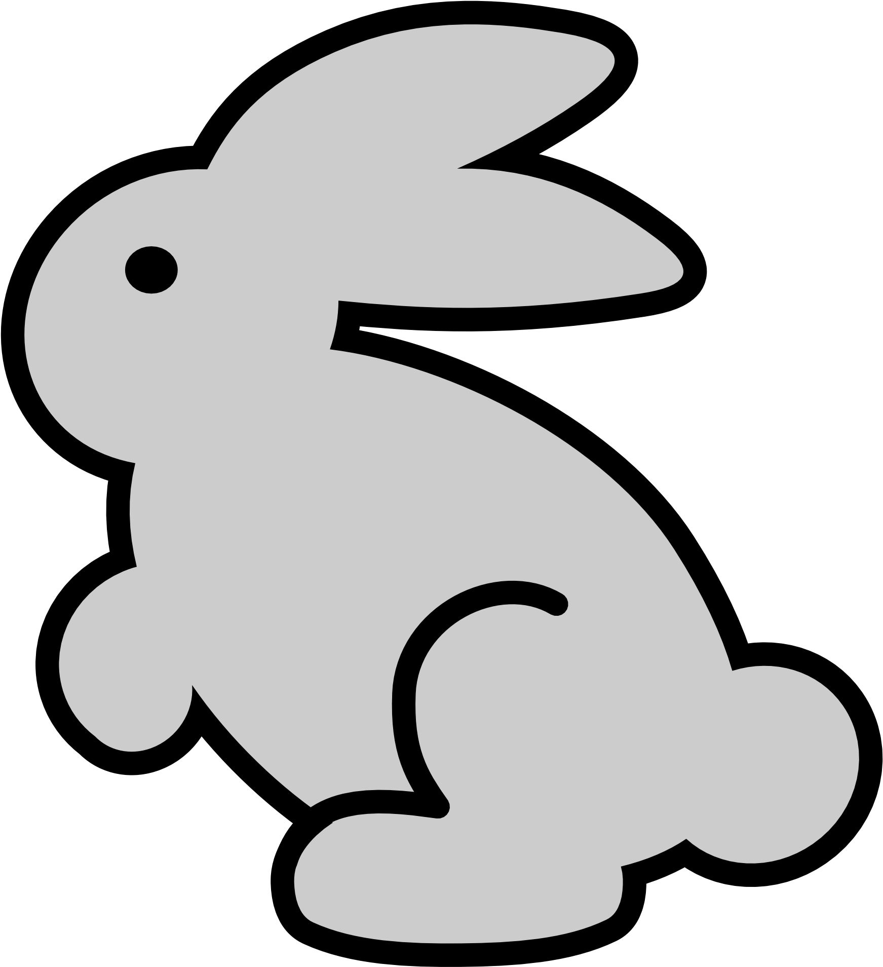 Rabbit Clip Art - Bunny Clipart (1979x1979)